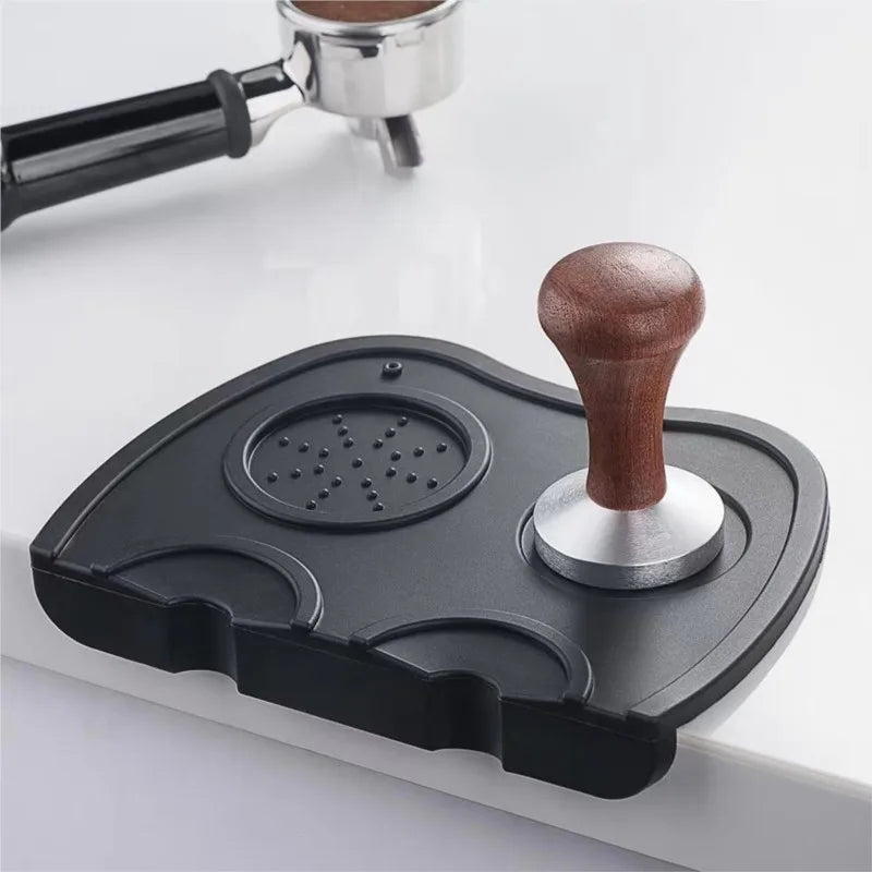 Silicone Espresso Tamping Mat – Non-Slip Barista Tool Station for Coffee Press