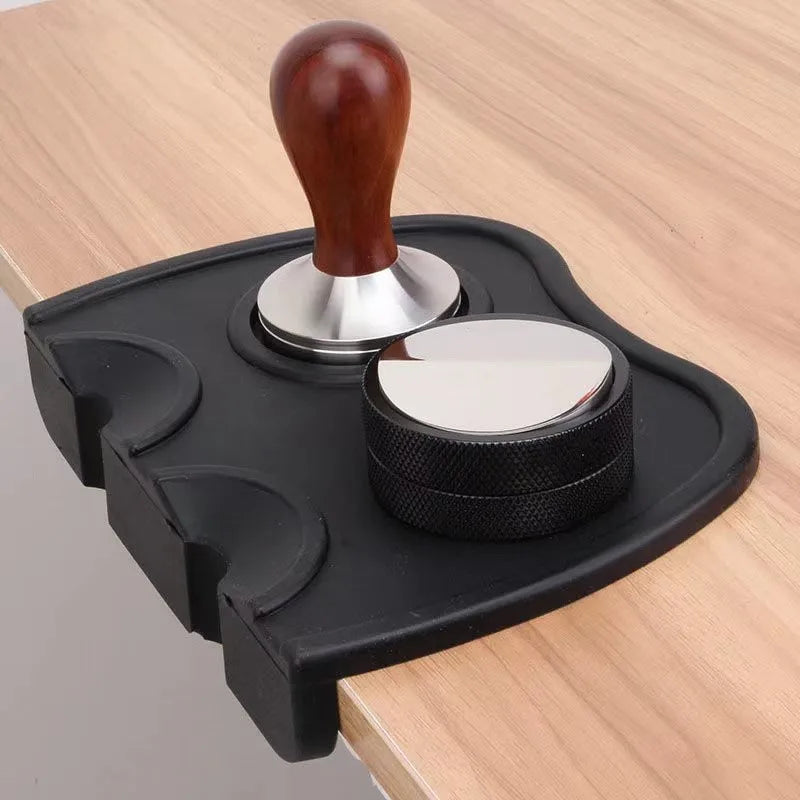 Silicone Espresso Tamping Mat – Non-Slip Barista Tool Station for Coffee Press