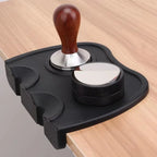Silicone Espresso Tamping Mat – Non-Slip Barista Tool Station for Coffee Press