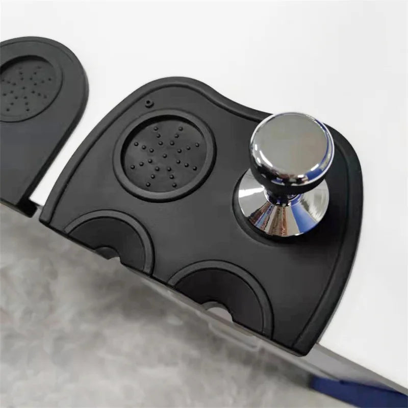 Silicone Espresso Tamping Mat – Non-Slip Barista Tool Station for Coffee Press