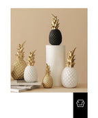 Gold Pineapple Statue – Nordic Metal Art for Modern Home Living Room Decor