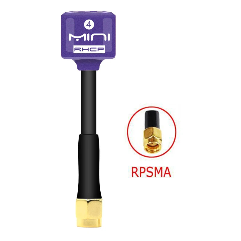 Lollipop 4 FPV Antenna – High Gain 2.8dBi for RC Racing Drone
