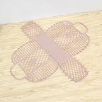 Foldable Mesh Laundry Basket – Portable Plastic Bin for Bathroom Organization