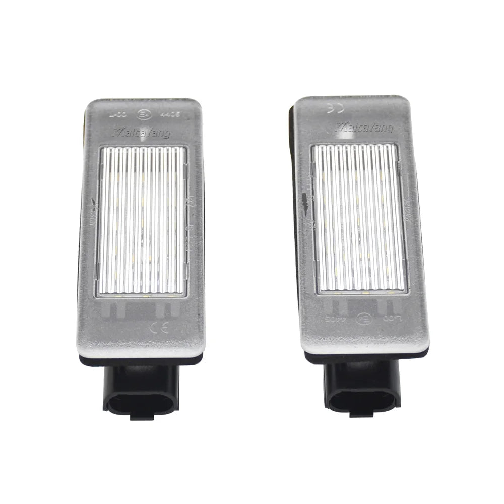 LED License Plate Lights – Bright Number Tag Lamps for Peugeot Vehicles