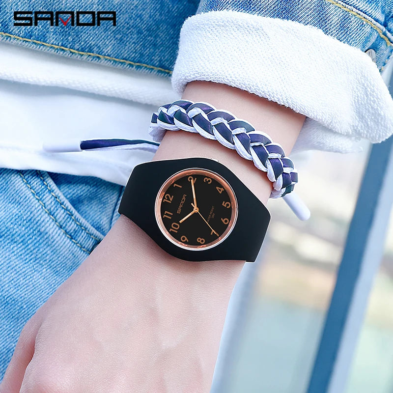 Ultra-thin Quartz Women's Watch – Minimalist Luxury Waterproof Wristwatch