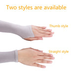 Ice Silk Arm Sleeves – UV Protection for Cycling Sports and Driving