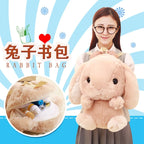 Plush Rabbit Crossbody Bag – Cute Kawaii Animal Shoulder Purse for Girls