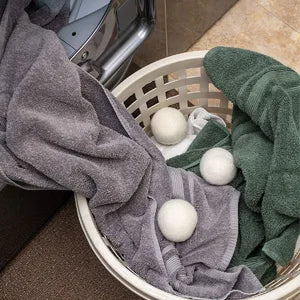Wool Dryer Balls – 7cm Natural Fabric Softener for Laundry Washing