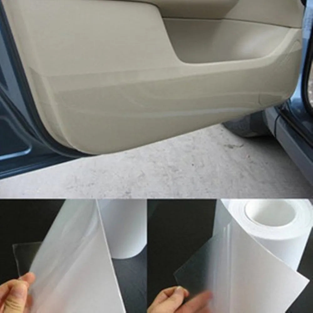 Polyurethane Door Sill Protection Film – Anti-Scratch Paint Guard for Cars