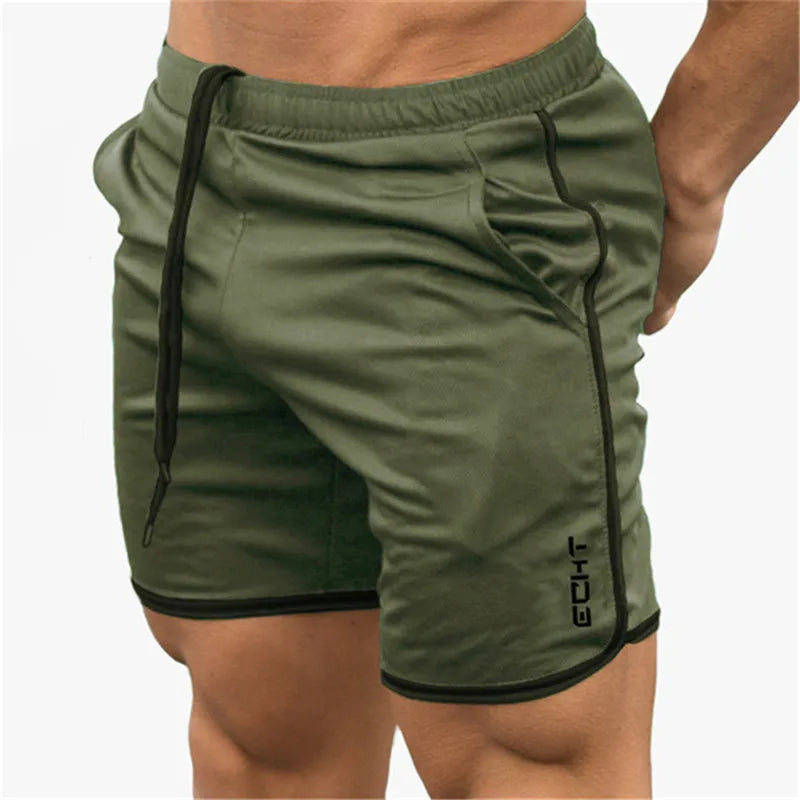 Quick Dry Mesh Running Shorts – Breathable Fitness Apparel for Gym Training