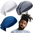 Spandex Dreadlock Tube Cap – Elastic Satin Hair Wrap for Sleeping