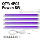 T5 UV Blacklight Tube – 8W 365nm Ultraviolet Lamp for Money Detection and Decor