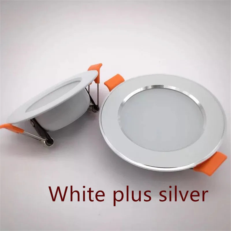 Dimmable LED Recessed Downlight – Tri-Tone Ceiling Spot for Home Lighting
