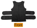 Men Sweat Sauna Vest – Neoprene Body Shaper for Gym Weight Loss