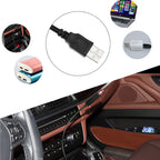 USB LED Star Projector – Adjustable Galaxy Atmosphere Lamp for Car Interior