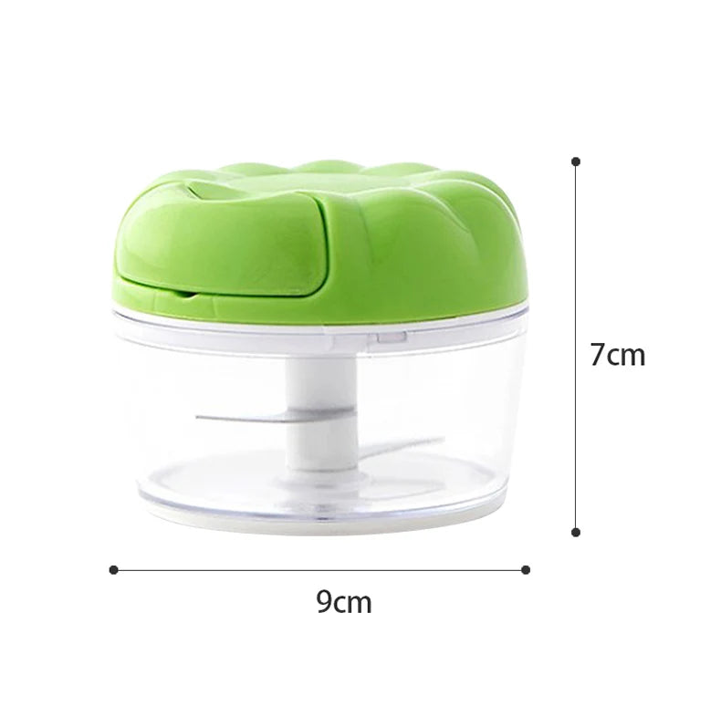 Manual Food Chopper – Multi-Function Vegetable Cutter for Kitchen Cooking