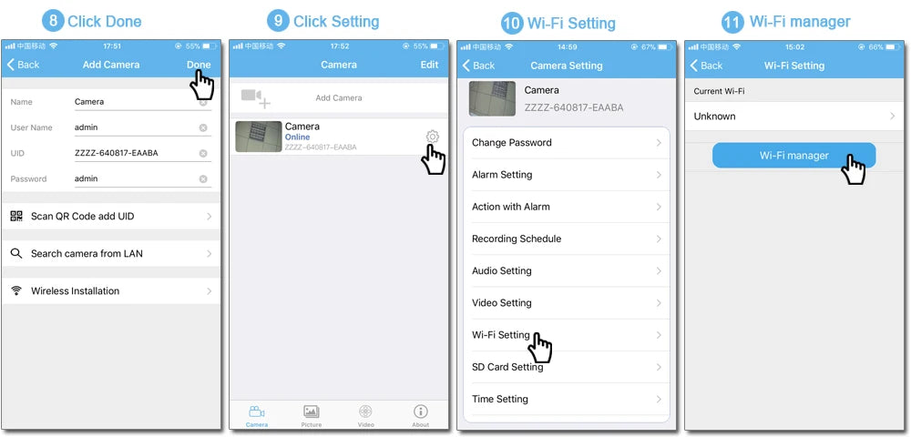 5MP Wireless Security Camera – Two-Way Audio for Indoor Smart Home Protection