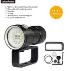 Underwater LED Photography Light – 20000LM Waterproof Video Torch for Diving