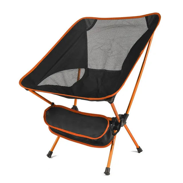 Ultralight Folding Chair – Detachable Portable Seat for Camping and Hiking