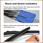 Front Wiper Blades – 26" and 23" Set for Honda Civic 8 European Hatchback
