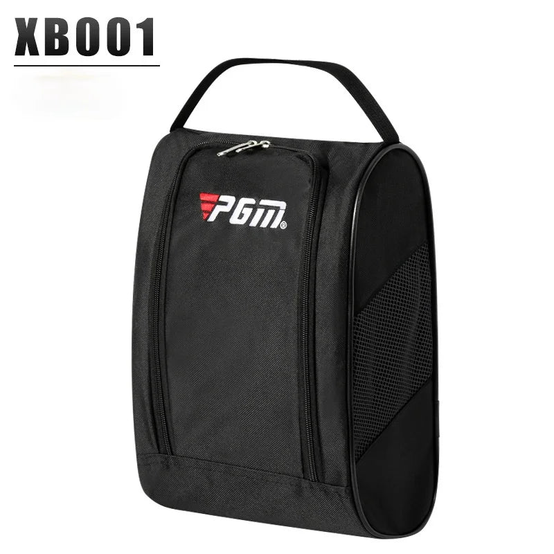 Portable Golf Shoe Bag – Breathable Nylon Carrier for Sports Accessories