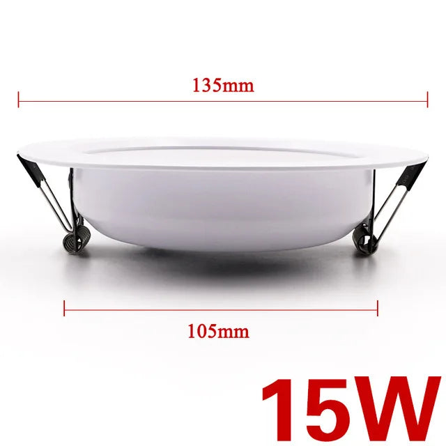 Dimmable LED Recessed Downlight – Tri-Tone Ceiling Spot for Home Lighting