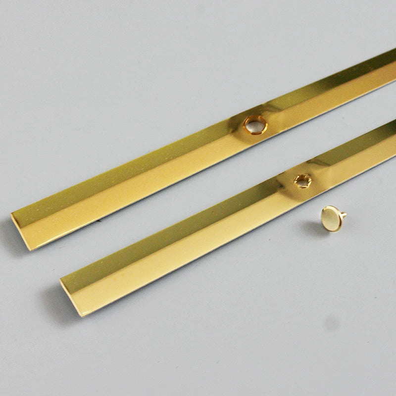 High Torque Wall Clock Mechanism – DIY Repair Kit with Gold and Black Hands