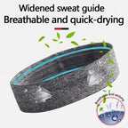 Moisture-Wicking Elastic Sweatband – Breathable Headband for Gym and Sports