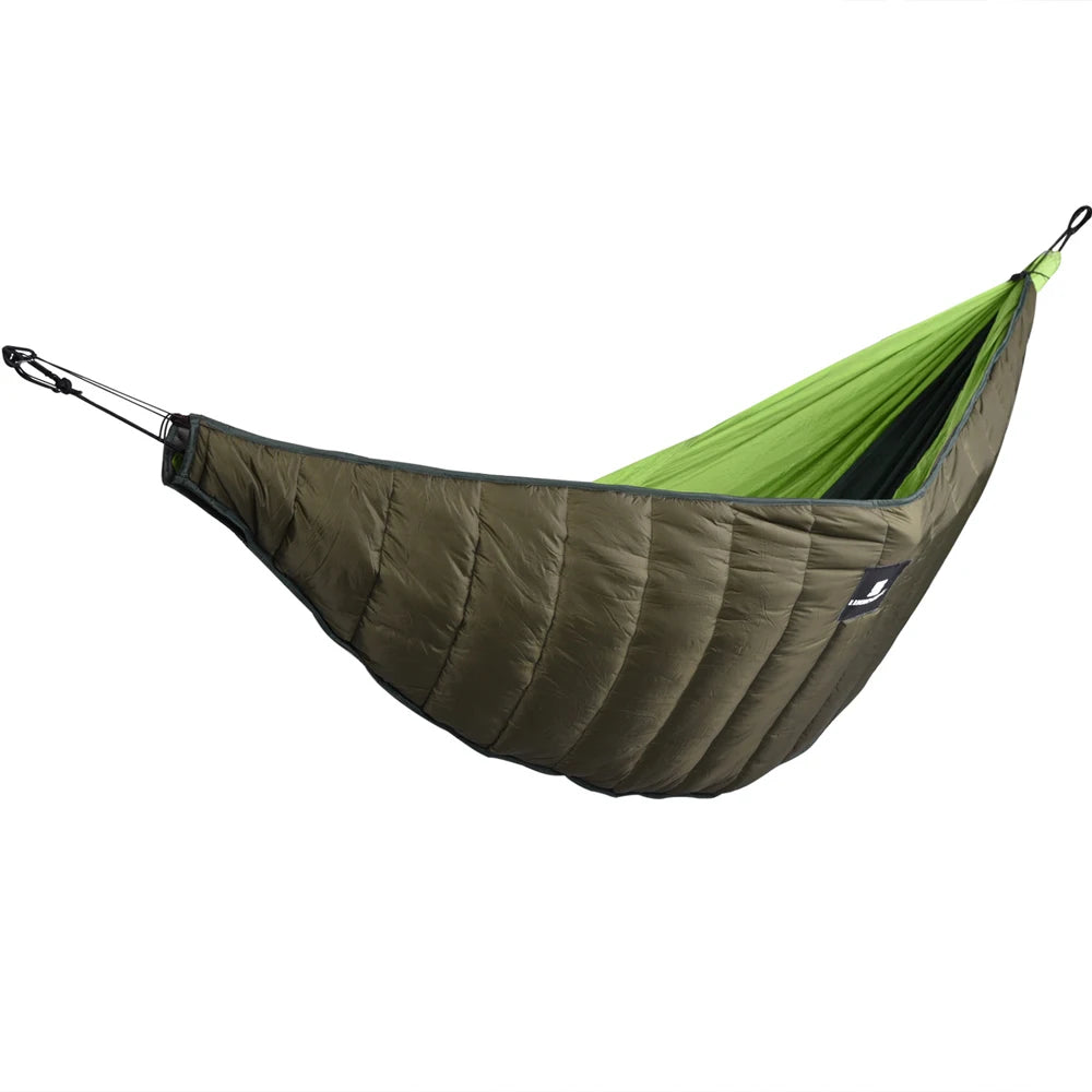 Ultralight Cotton Hammock Underquilt – Warm Winter Insulation for Camping