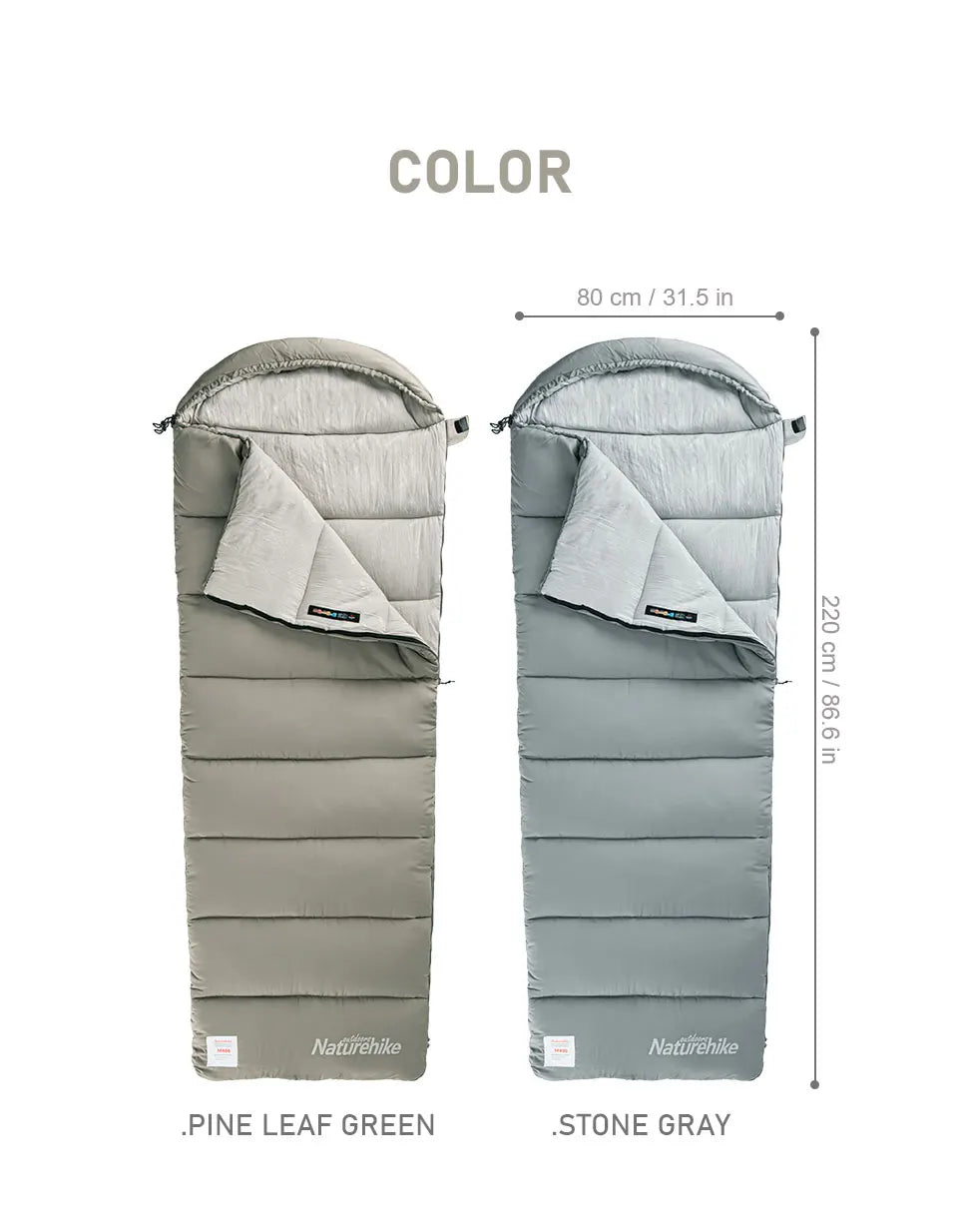 Ultralight Winter Sleeping Bag – Waterproof Hooded Gear for Outdoor Camping