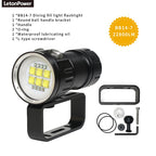 Underwater LED Photography Light – 20000LM Waterproof Video Torch for Diving