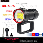 Underwater LED Photography Light – 20000LM Waterproof Video Torch for Diving
