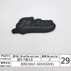 Self-Adhesive PU Leather Patches – Round Repair Appliques for Clothing and Bags