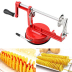 Stainless Steel Spiralizer – Vegetable and Potato Slicer for Kitchen Cooking