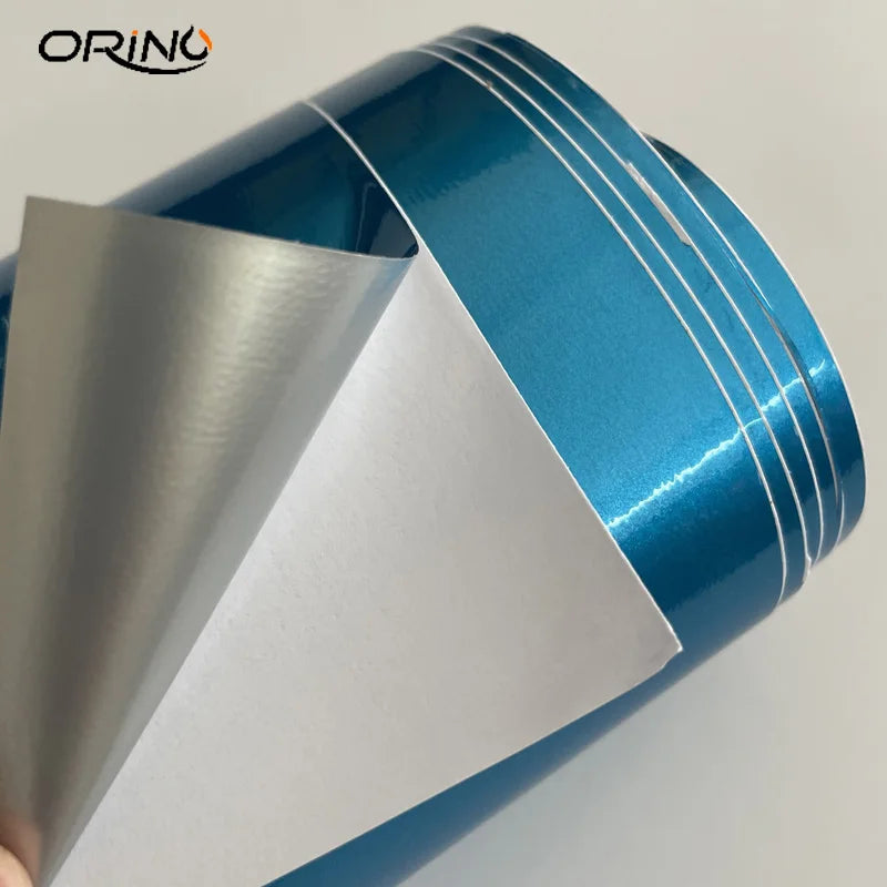 Metallic Candy Vinyl Car Wrap – Glossy Glitter Film for Vehicle Decoration