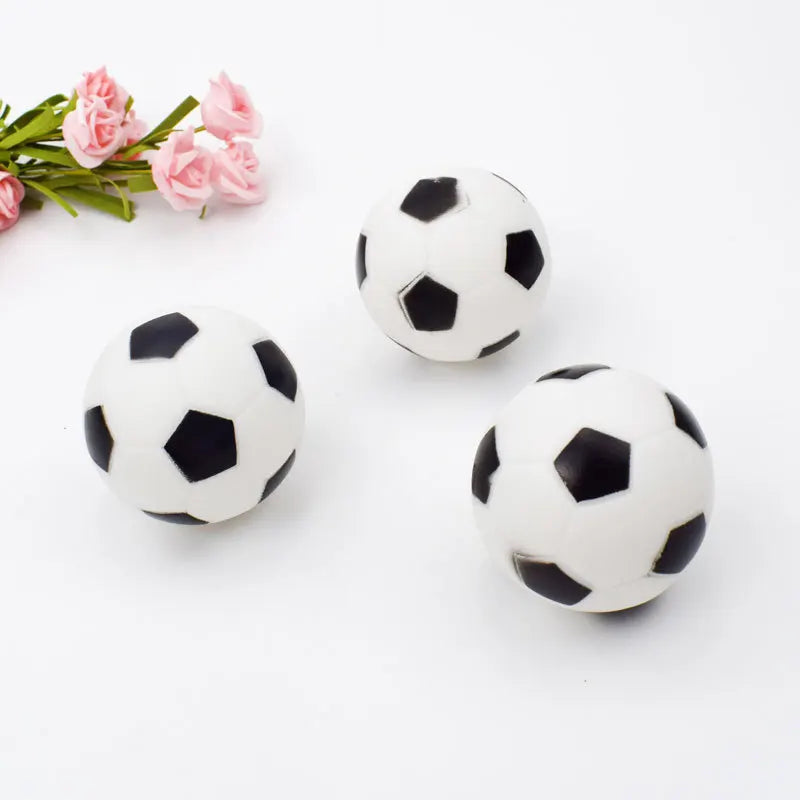 6cm Rubber Squeaky Ball – Durable Chew Toy for Small Dogs and Puppies