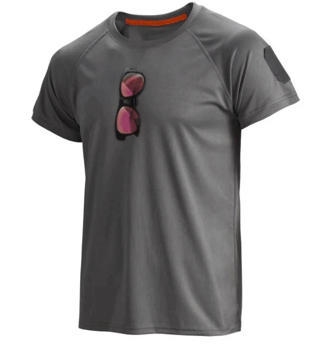 Quick Dry Polo T-Shirt – Breathable Outdoor Shirt for Hiking and Trekking