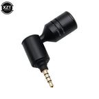 Portable Mini Microphone – 3.5mm Type-C Flexural Mic for Phone and Laptop