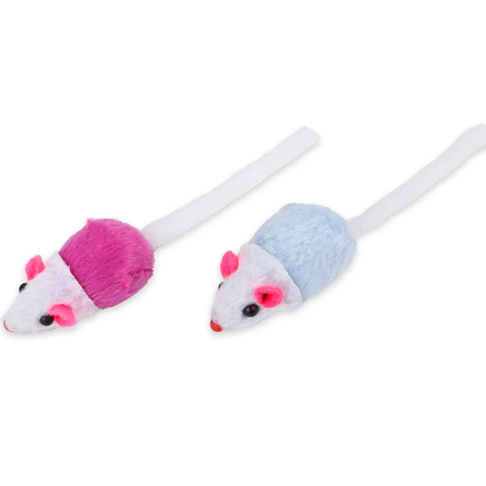 Interactive Cat Play Tunnel – Foldable Mouse and Fish Toy Set for Pets