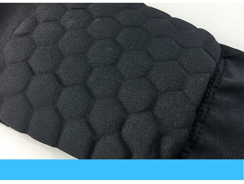 Honeycomb Compression Elbow Pads – Protective Arm Sleeves for Basketball