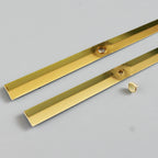 High Torque Wall Clock Mechanism – DIY Repair Kit with Gold and Black Hands