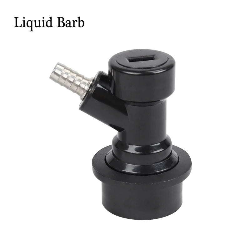 Ball Lock Keg Disconnects – 1/4 Inch Liquid and Gas for Homebrew Dispensing