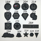 Self-Adhesive PU Leather Patches – Round Repair Appliques for Clothing and Bags