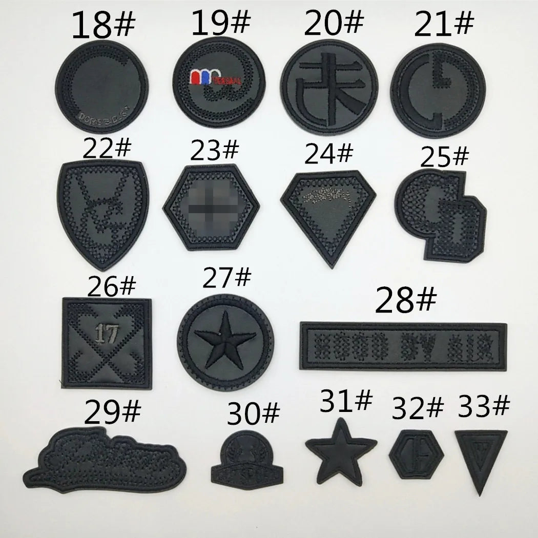 Self-Adhesive PU Leather Patches – Round Repair Appliques for Clothing and Bags