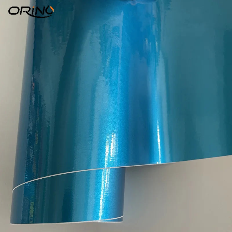 Metallic Candy Vinyl Car Wrap – Glossy Glitter Film for Vehicle Decoration