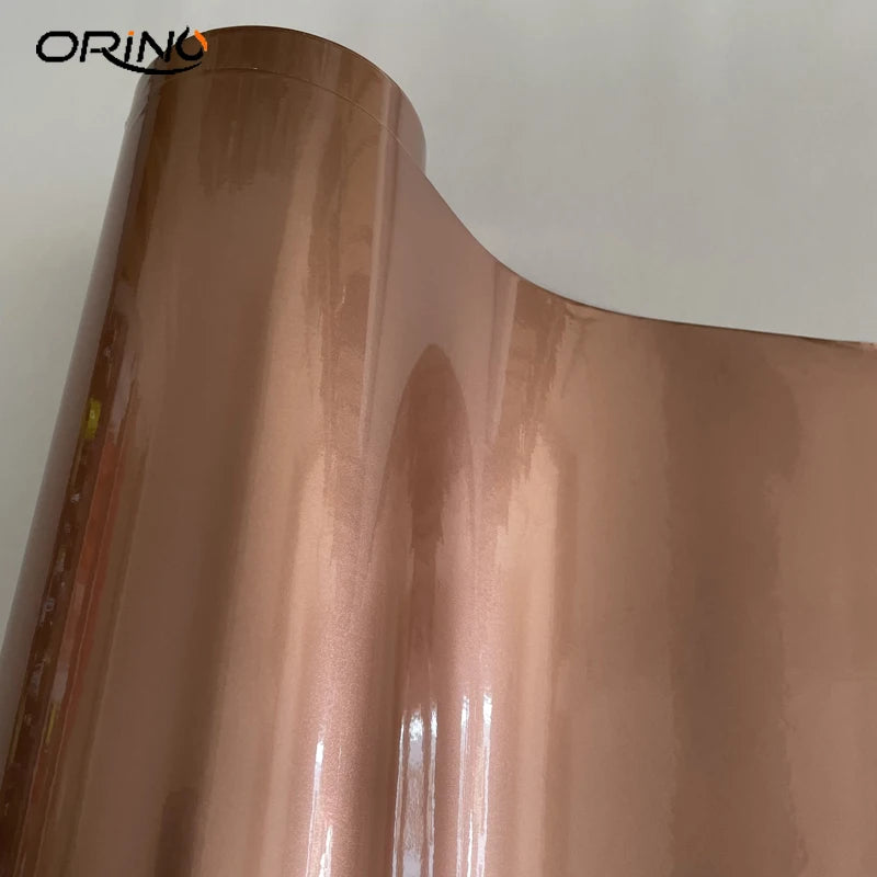Metallic Candy Vinyl Car Wrap – Glossy Glitter Film for Vehicle Decoration