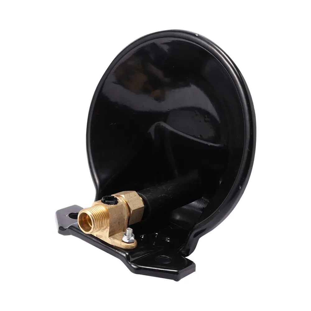 Cast Iron Sheep Water Bowl – Automatic Copper Valve for Farm Livestock