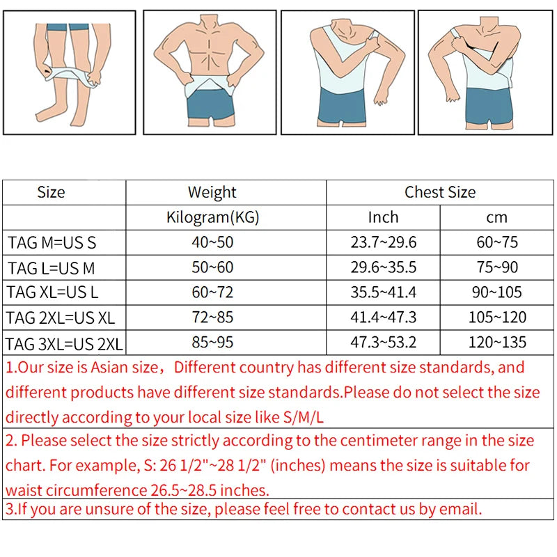 Compression Tank Top – Abdomen Slimming Body Shaper for Gynecomastia Support