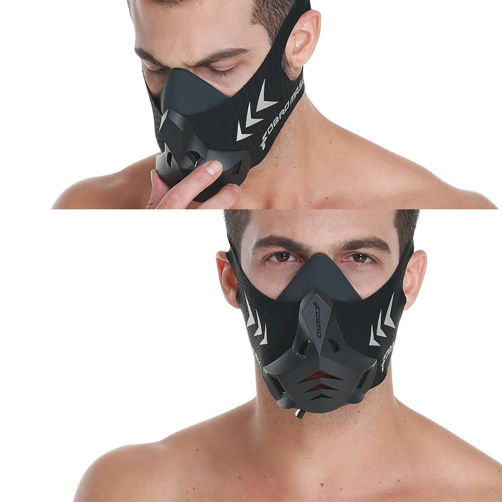 Elevation Training Mask – Black Fitness Gear for Running and Gym Workouts