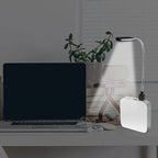 Portable 4 LED Book Lamp – USB Rechargeable Light for Reading and Travel
